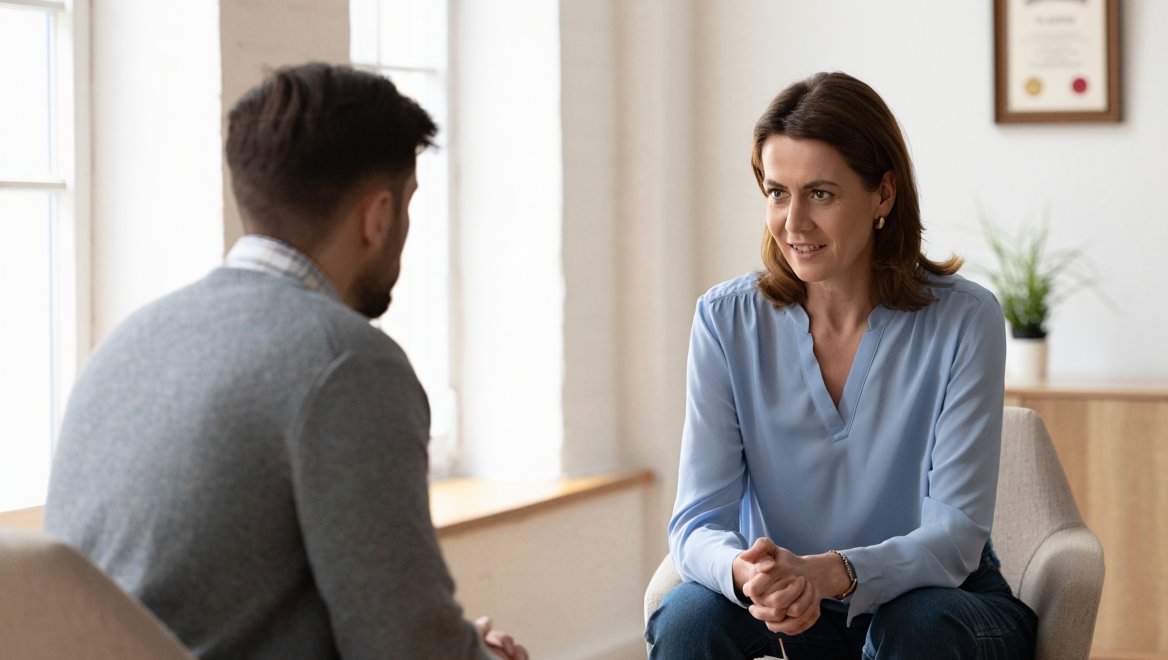 Прием у врача Девушка на приеме у врача